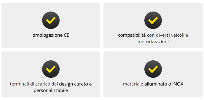 descrizione silenziatori sportivi asso