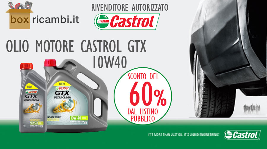 castrol GTX ultraclean 10w40