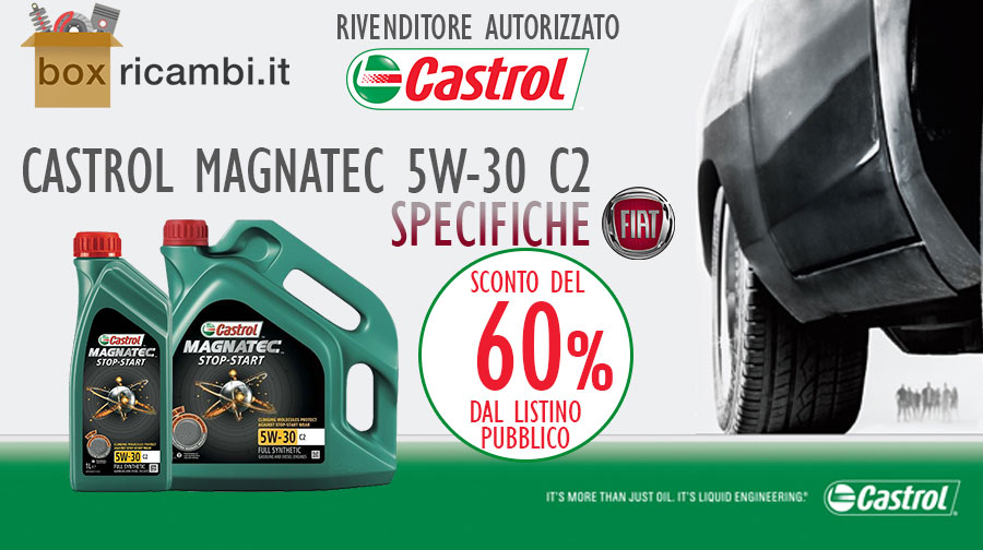 olio castrol magnatec 5w30 c2